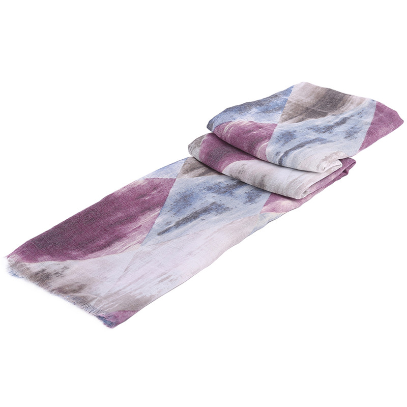 Women Polyester Winter Fashion Scarf Pashmina Shawl