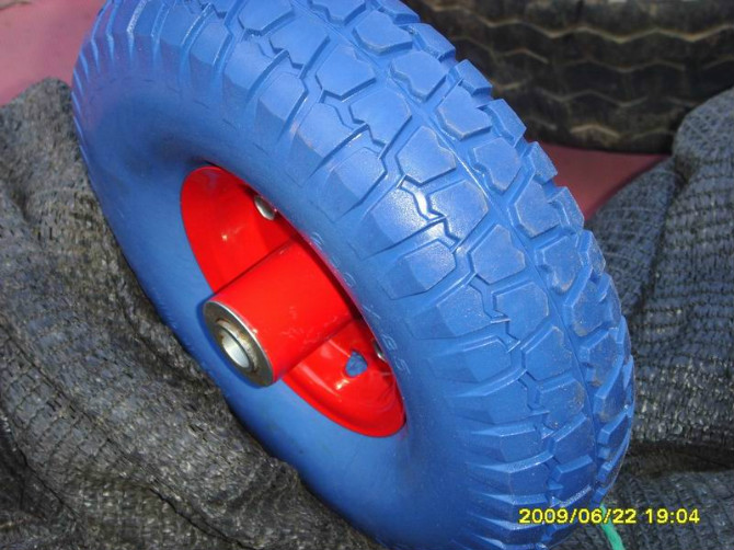 Tubeless PU Foam Wheel 400-8 300-8 for Wheelbarrow Use