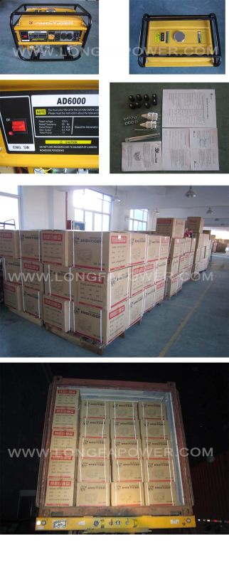 5.5 Kbt Recoil Home Gasoline Generator with CE Ciq Soncap