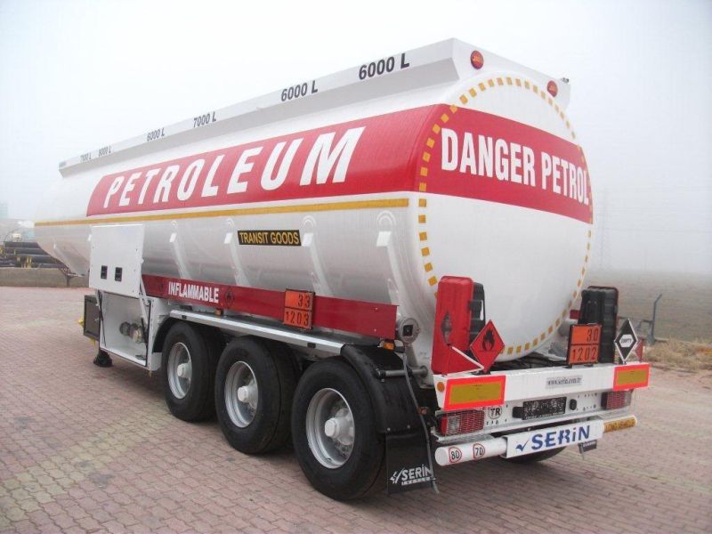 Aluminium Alloy Fuel Tank Trailer Stainless Steel Fuel Tank Trailer Oil Tank Trailer