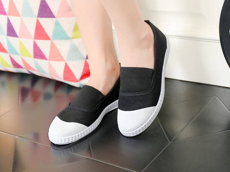 New Arrival Comfortable Girl's Canvas Shoes (NF-1)