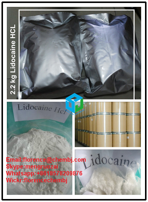 99% Purity Local Anethesia Medicine Raw Powder Lidocaine for Anti-Paining