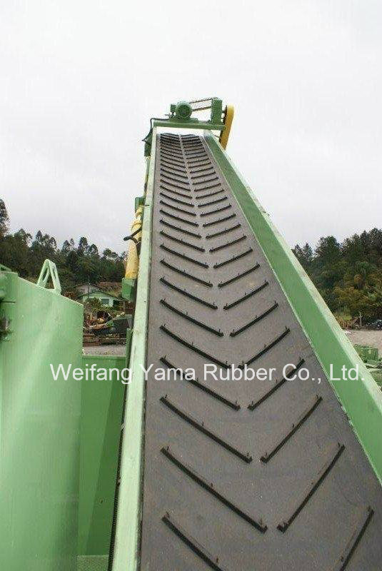 Bulk Materials Used Chevron Conveyor Belt