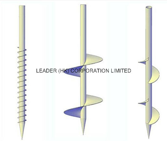 Hot DIP Galvanized Ground Anchor, Ground Screw for Solar Systems