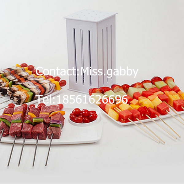 Small 16 Skewers New Shish Kebab Maker Box