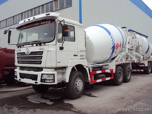 Shacman 6X4 12cbm Cement Mixer Truck