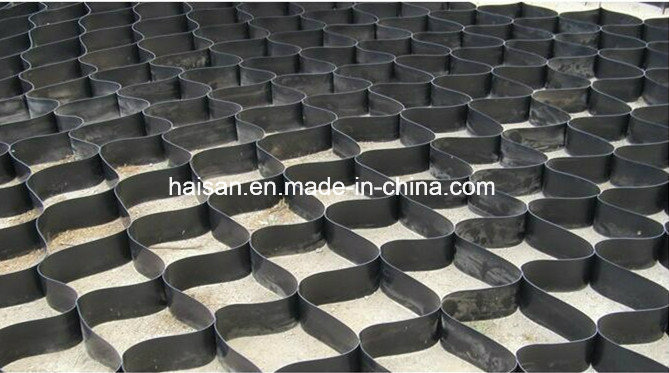 Professional Shopping From China 1.1mm-1.6mm Thickness Geocell for Retaining Wall