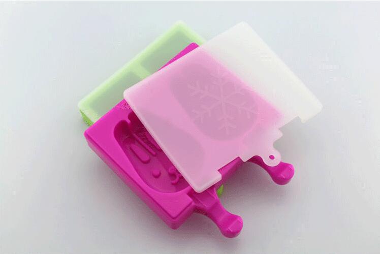 2 PCS Rabbit Shape Food Grade Silicone Ice Cream Mould