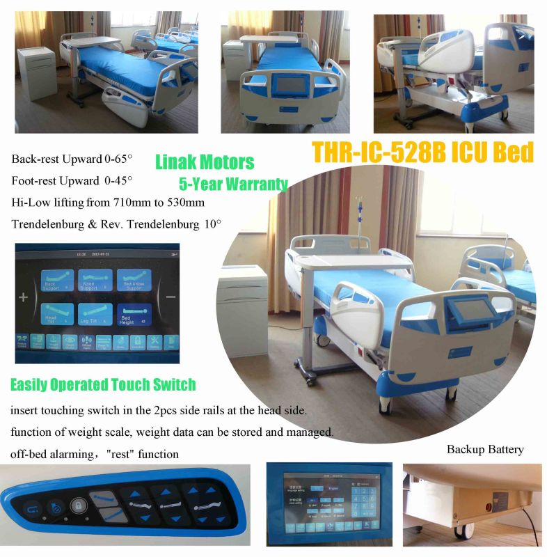 China Professional ICU Bed with Scale