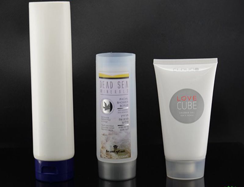 Plastic Tube with Labelling for Cosmetic