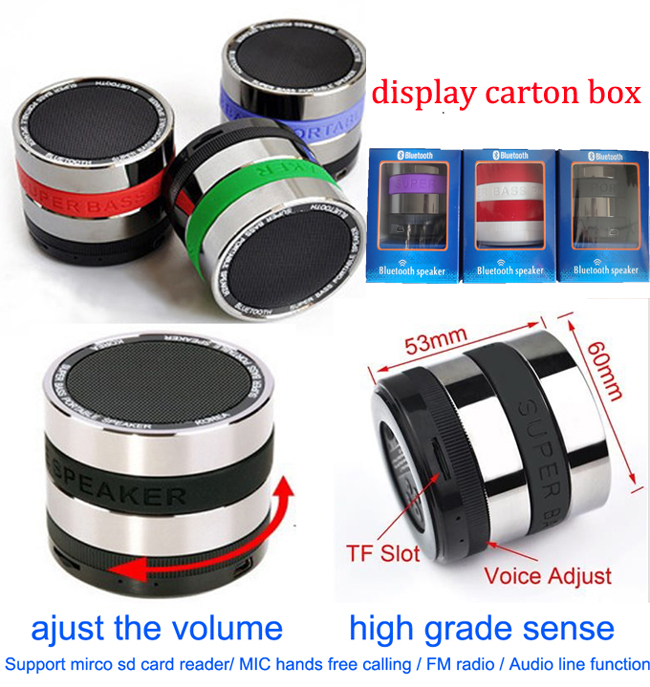 Portable Wireless Bluetooth Speaker with SD Card Function (EB700)