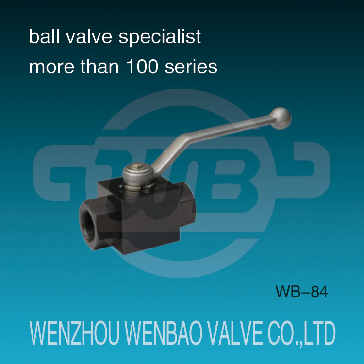 Yjzq High Pressure Hydrulic Ball Valve with Female Threaed