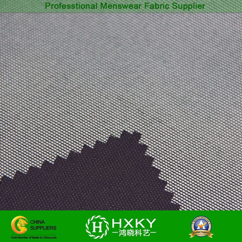 DOT Polyester Fabric with Double Layered for Jacket or Trench Coat