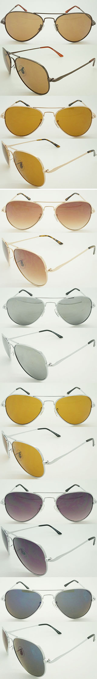 Classical Hot Selling Metal Sunglasses (LPZ038)