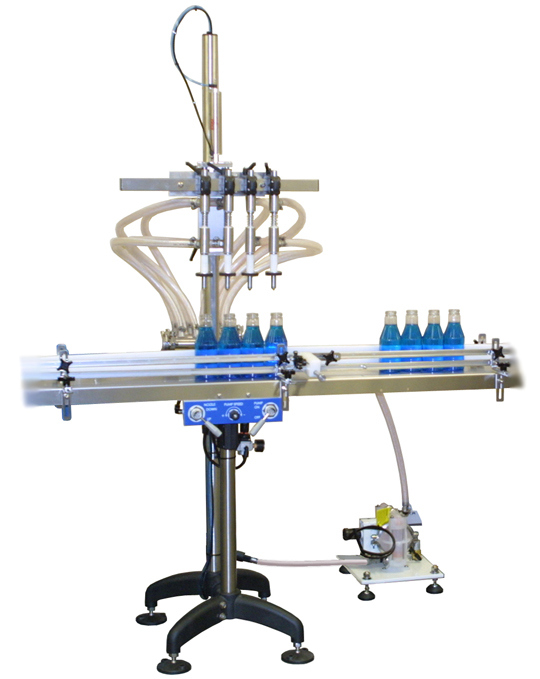 Semi-Automatic Liquid Filling Machine for Packing Line