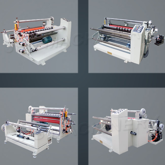 Non-Woven, Foam, Film, Label, Sticker, Paper Roll Slitter Rewinder Machine