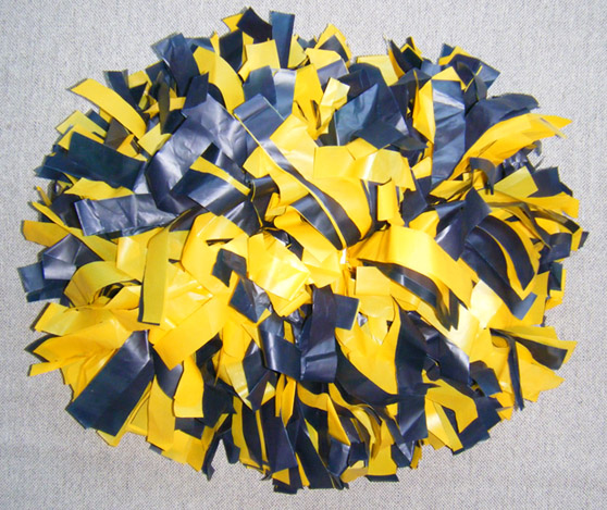 2016 Cheering POM POM: Plastic 2 Colors Mix