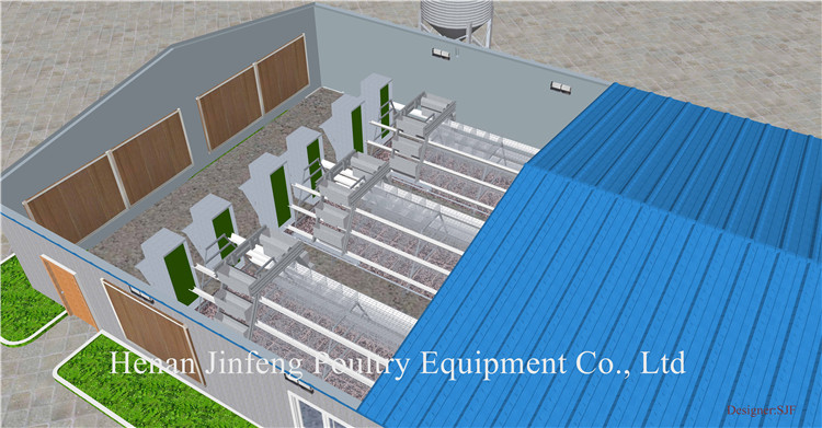 Hot Chicken Equipment for Chicken Farm Use (JF-V-C001)