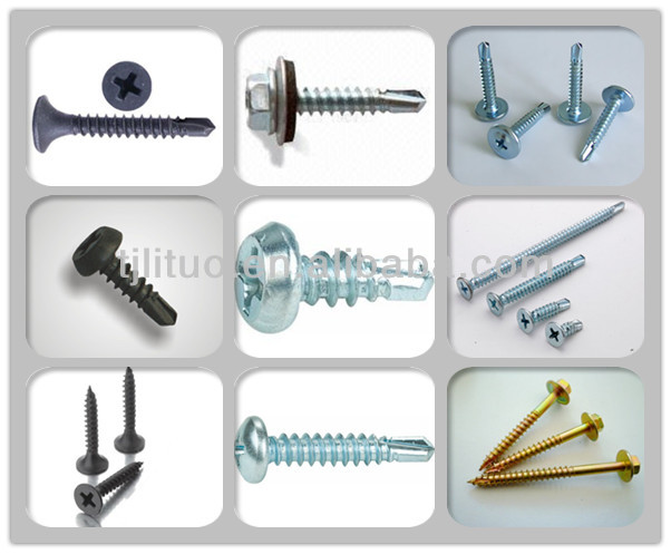 #6X19 and #6X25 Black Drywall Screws