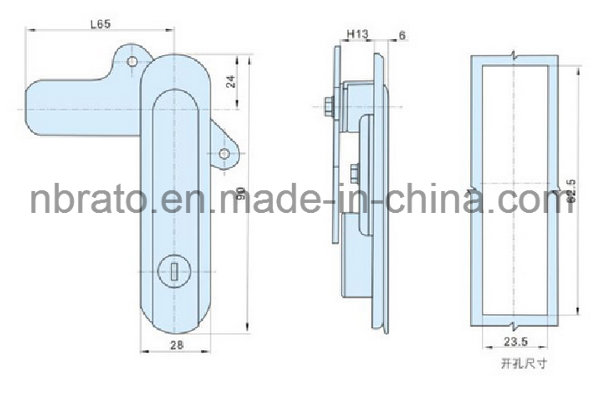 Die Casting Cabinet Electrical Panel Lock