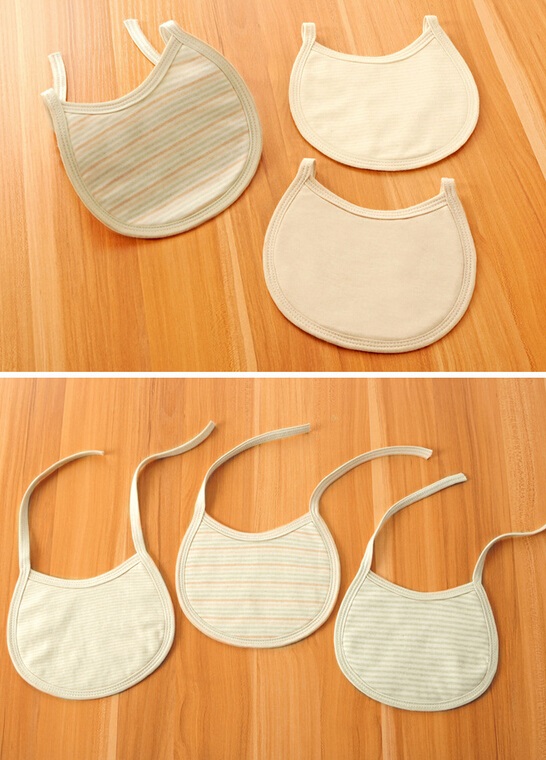 Colorful Striped Baby Bibs