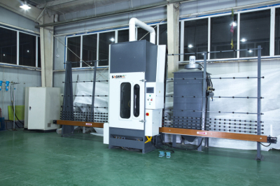 China Manufacturer Full Automatic Glass Sandblasting Machine