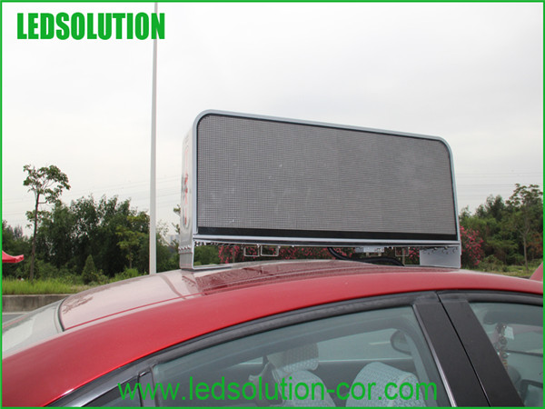 LED Display Taxi Top Advertising Signs