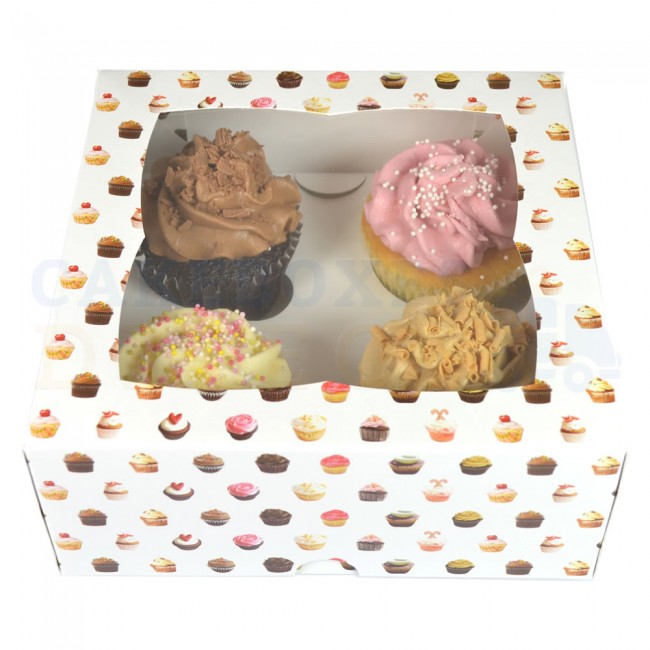 Mini Cupcake Box with Low MOQ