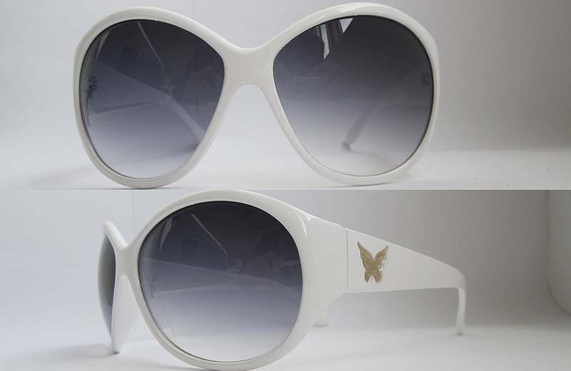 Fashion Acetate&Metal Sunglasses P01038