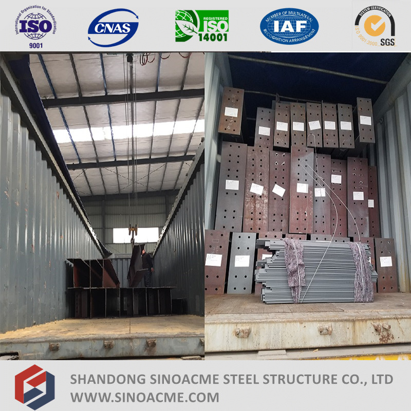 Multi Story Prefabricated Steel Structure Shopping Center