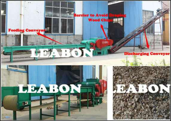 High Capacity Industrial Drum Wood Chipper Shredder