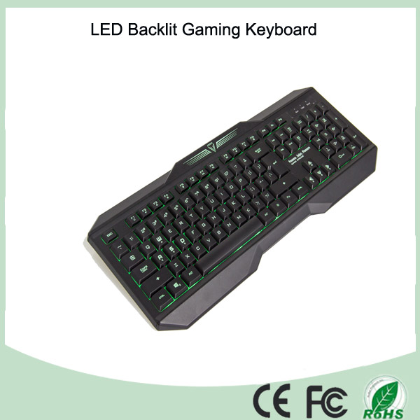 Made in China Cheapest 104 Keys Standard Wired Ergonomic Keyboards (KB-1801EL)