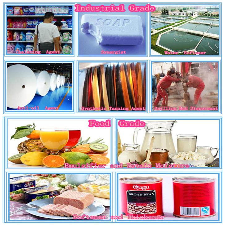 Food Grade and Industrial Grade STPP Manufacture Excellent High Quality Sodium Tripolyphosphate