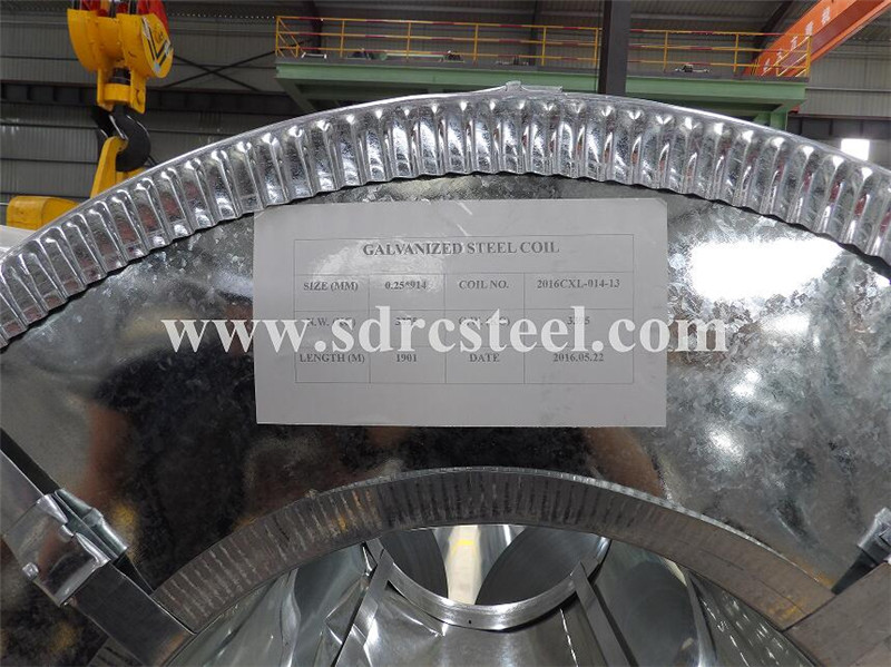 Dx51d+Z50-180 Hot-DIP Galvanized Steel Coil