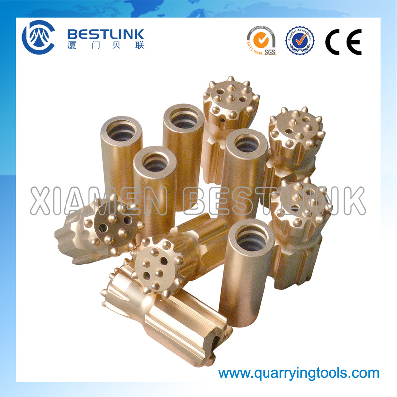 T38 T45 T51 R32 Retrac Type Thread Button Bit for Fast Drilling and Quarrying