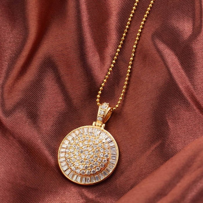 Xuping Luxury Jewelry Pendant Inlaid with Synthetic CZ