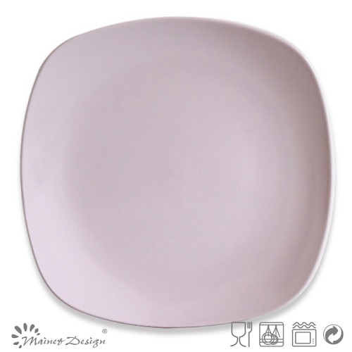 10 Inch Square Shape Dinner Plate