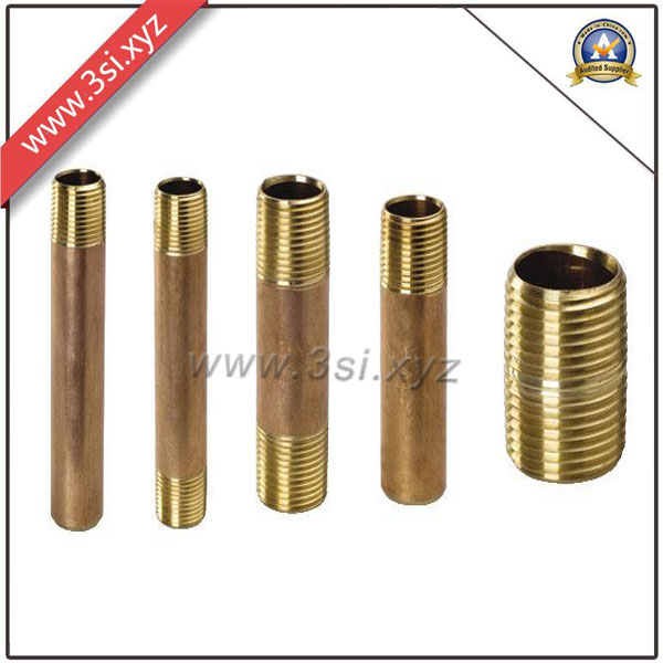 Quality ANSI B 16.11 Copper Male Thread Barrel Nipple (YZF-M559)