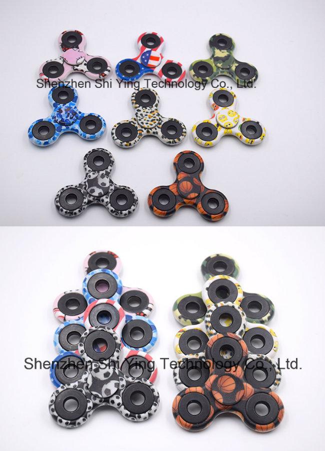 Painting Hand Spinner Toys EDC Fidget Spinner Finger Spinners Tri