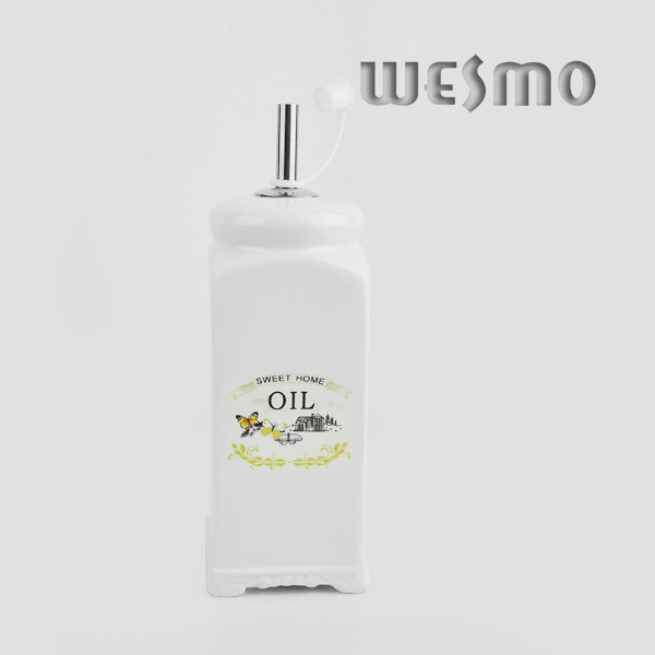 High-End Kitchenware Ceramic Oil Container