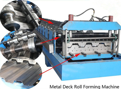 Floor Decking Panel Roll Forming Machine