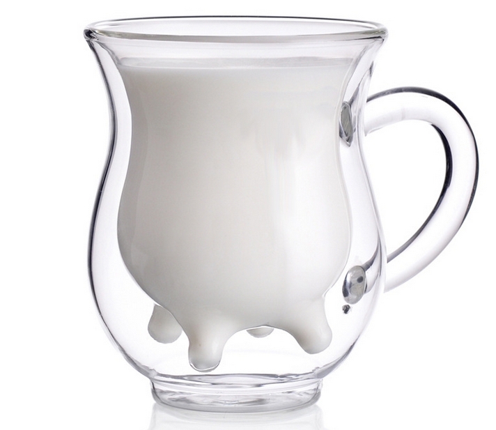Coffee Mug High Borosilicate Double Wall Glass Cup