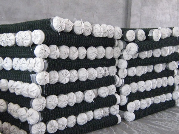 Garden Galvanized &PVC Coated Chain Link Fence Fabric