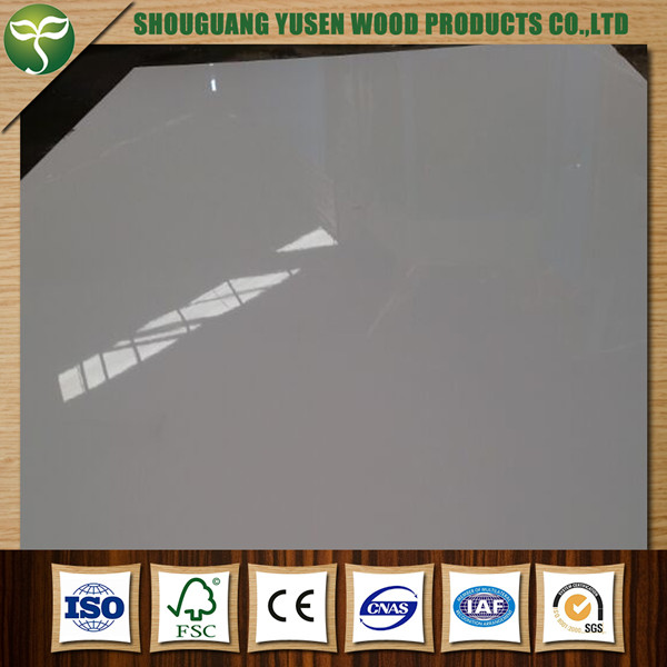 15mm High Glossy UV MDF/UV MDF /White UV MDF