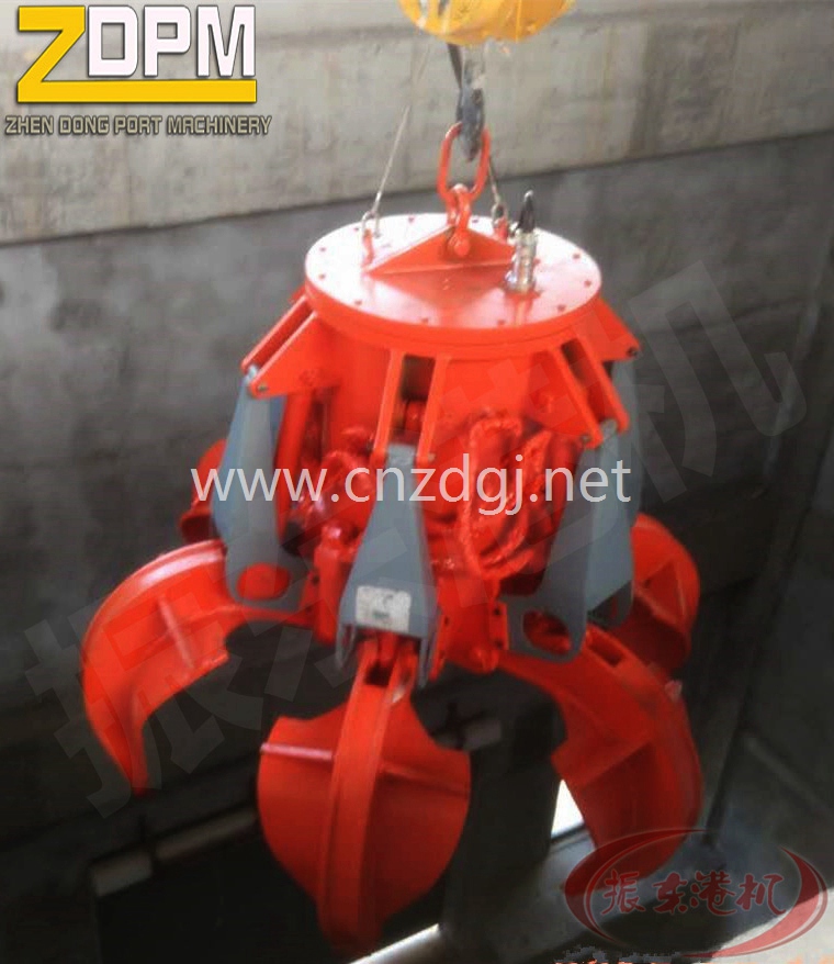 Durable Grab for Cranes Clamshell Grab, Electro Hydraulic Grab Bucket, Mechanical Grab Bucket