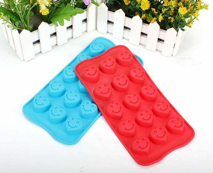 Smile Heart Shape Food-Grade Silicone Cake/Chocolate Mold