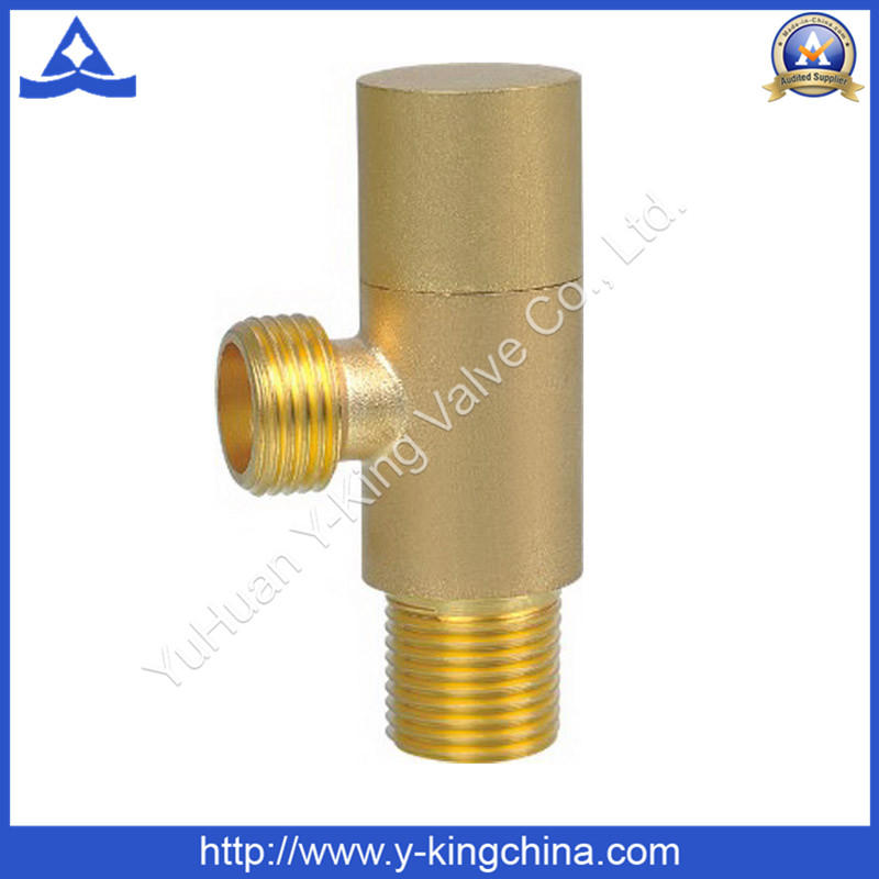 Brass Angle Valve with Sand Blasted (YD-5022)