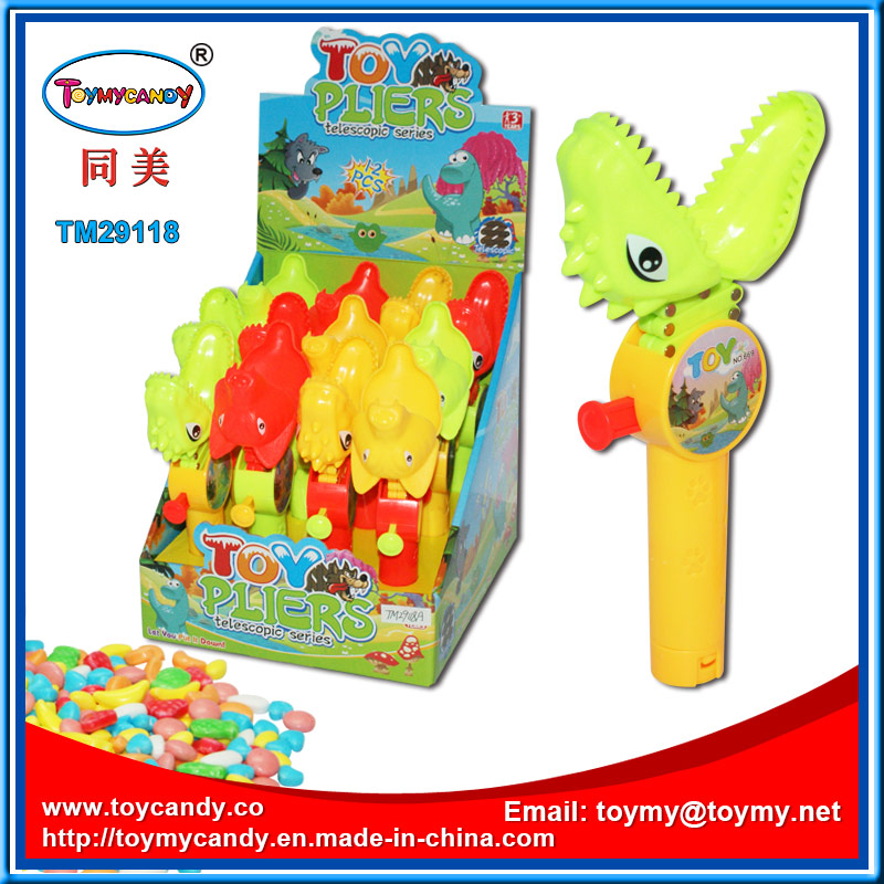 Chenghai Plastic Plier Toy with Sweet Candy Tube