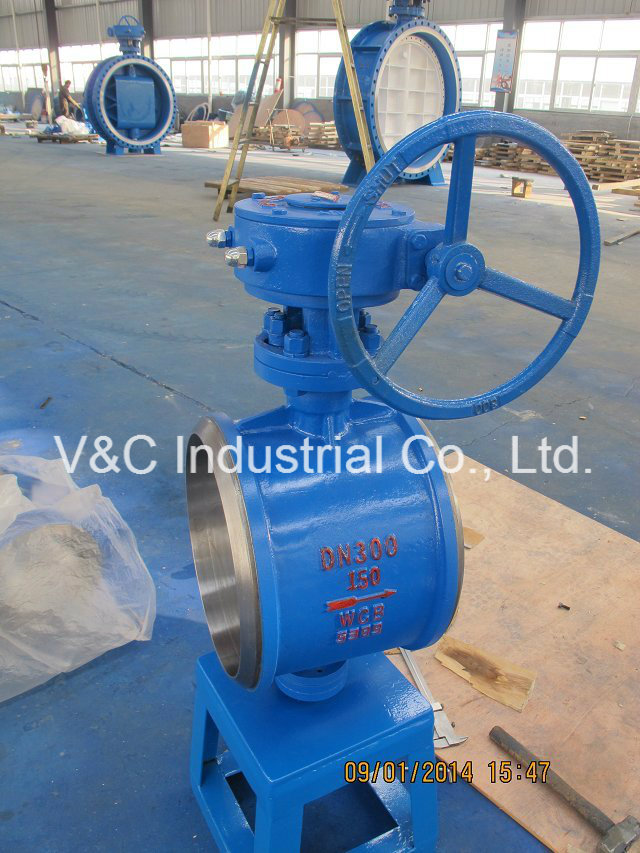 Butt Welding Butterfly Valve with Triple Eccentric Design