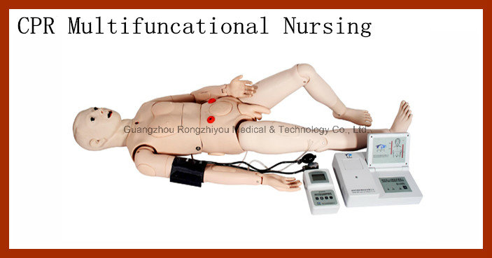 High Quality Multifunction CPR Medical Training Nursing Manikin-Vital Signs Simulation